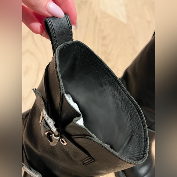 Rag & Bone Cannon Buckle leather boots - Picture 5 of 7